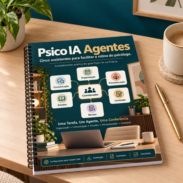 Capa do workbook Psico IA Agentes